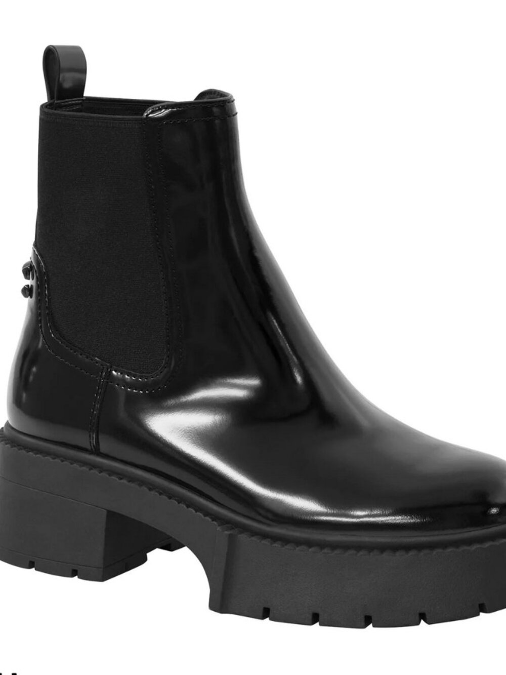 COACHWomen's Leah Platform Pull-On Chelsea Booties US 7.5 - Picture 2 of 6